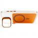 Заказать Чехол TPU+PC Jewel Sparkle with Magnetic Safe для Apple iPhone 17 (6.3") (Orange Sparkle) на vchehle.ua
