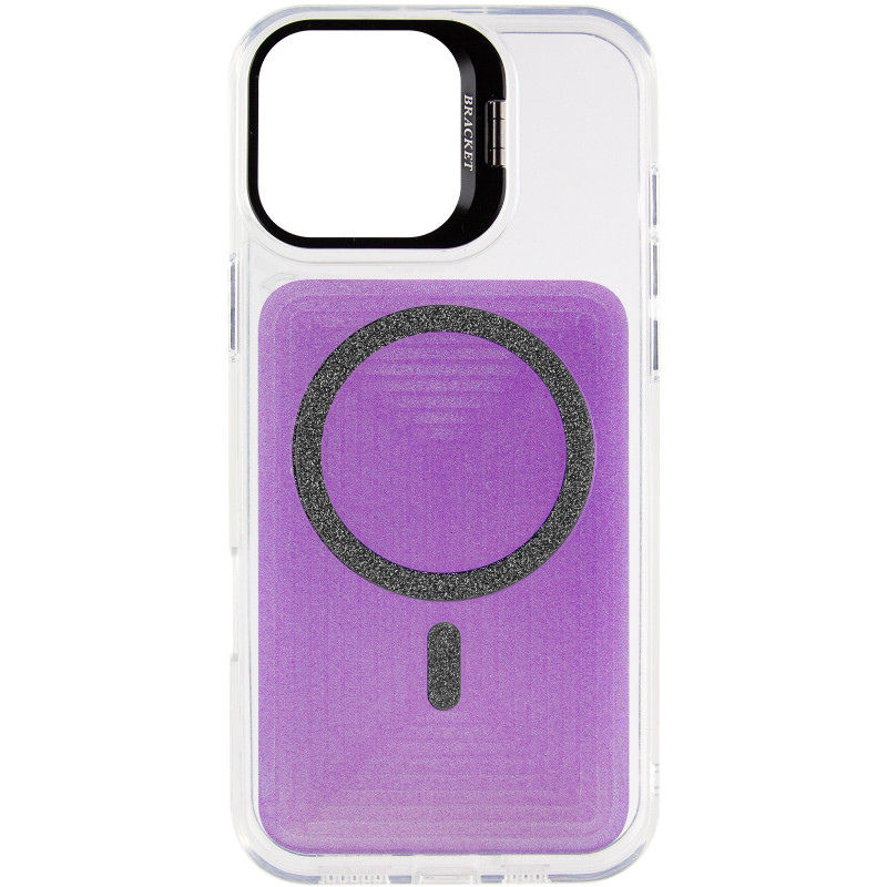 Фото Чехол TPU+PC Jewel Sparkle with Magnetic Safe для Apple iPhone 17 (6.3") (Violet Shimmer) на vchehle.ua