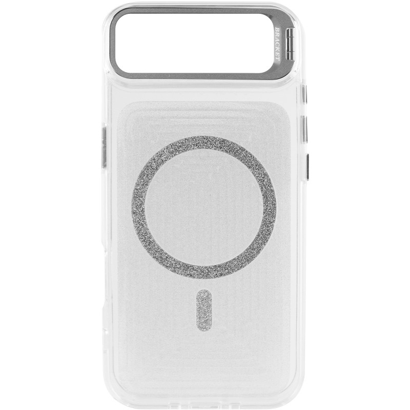 Фото Чехол TPU+PC Jewel Sparkle with Magnetic Fit для Apple iPhone 17 Air (6.5") (Diamond White) на vchehle.ua