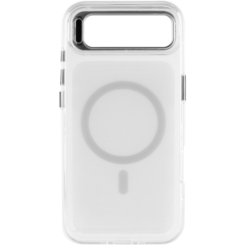 Фото Чехол TPU+PC Jewel Sparkle with Magnetic Fit для Apple iPhone 17 Air (6.5") (Diamond White) в магазине vchehle.ua