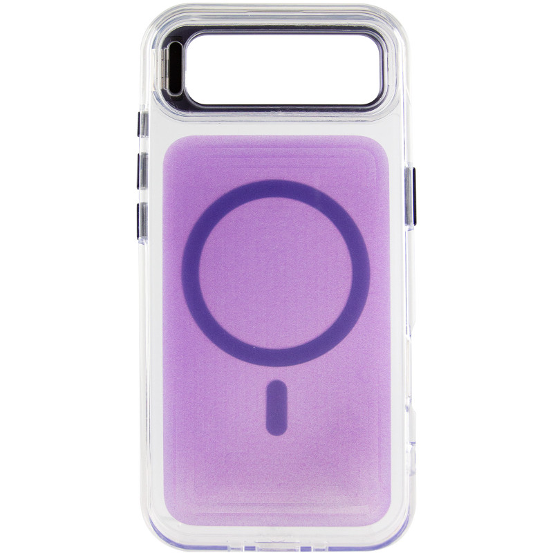 Фото Чехол TPU+PC Jewel Sparkle with Magnetic Fit для Apple iPhone 17 Air (6.5") (Lavender Glitter) в магазине vchehle.ua