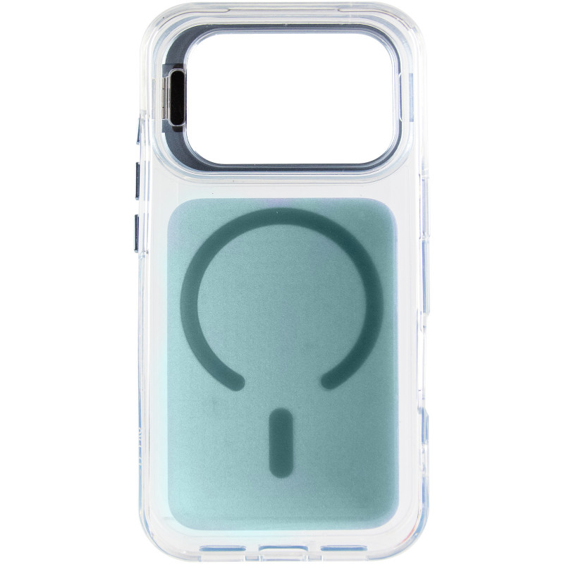 Фото Чехол TPU+PC Jewel Sparkle with Magnetic Safe для Apple iPhone 17 Pro (6.3") (Aqua Blue) в магазине vchehle.ua