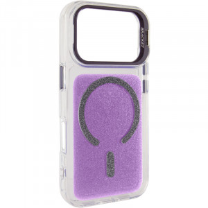 Чехол TPU+PC Jewel Sparkle with Magnetic Safe для Apple iPhone 17 Pro (6.3")