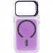 Фото Чехол TPU+PC Jewel Sparkle with Magnetic Safe для Apple iPhone 17 Pro (6.3") (Lavender Glitter) на vchehle.ua