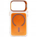 Фото Чехол TPU+PC Jewel Sparkle with Magnetic Safe для Apple iPhone 17 Pro (6.3") (Orange Sparkle) на vchehle.ua