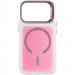 Фото Чехол TPU+PC Jewel Sparkle with Magnetic Safe для Apple iPhone 17 Pro (6.3") (Pink Ruby) на vchehle.ua