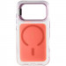 Фото Чехол TPU+PC Jewel Sparkle with Magnetic Safe для Apple iPhone 17 Pro (6.3") (Pink Ruby) в магазине vchehle.ua