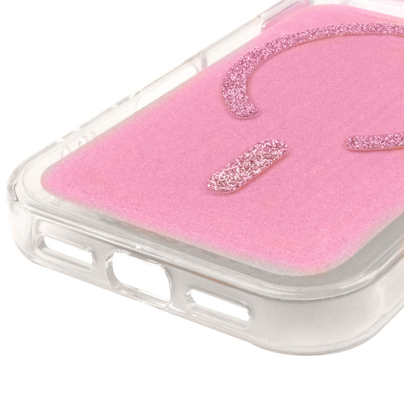 Купить Чехол TPU+PC Jewel Sparkle with Magnetic Safe для Apple iPhone 17 Pro (6.3") (Pink Ruby) на vchehle.ua
