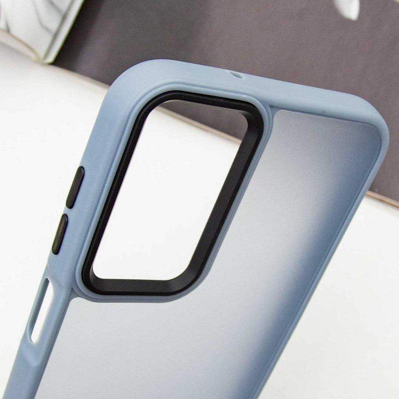 Чехол TPU+PC Lyon Frosted для Samsung Galaxy A17 4G/5G (Sierra Blue) в магазине vchehle.ua