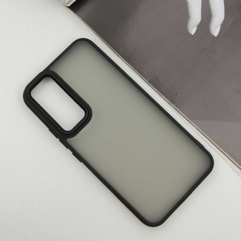 Фото Чохол TPU+PC Lyon Frosted на Samsung Galaxy S25 FE (Black) на vchehle.ua