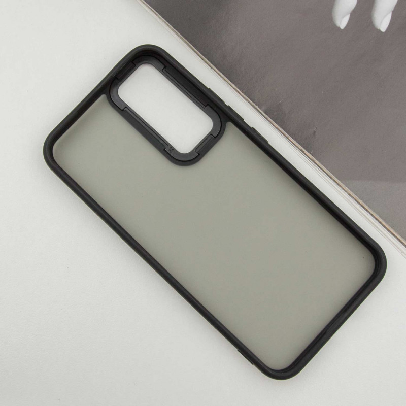 Фото Чохол TPU+PC Lyon Frosted на Samsung Galaxy S25 FE (Black) в маназині vchehle.ua