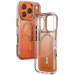 Фото Чохол TPU+PC Puloka Resplendent with Magnetic Safe для Apple iPhone 17 Pro Max (6.9") (Orange) на vchehle.ua