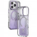 Фото Чохол TPU+PC Puloka Resplendent with Magnetic Safe для Apple iPhone 17 Pro Max (6.9") (Purple) на vchehle.ua