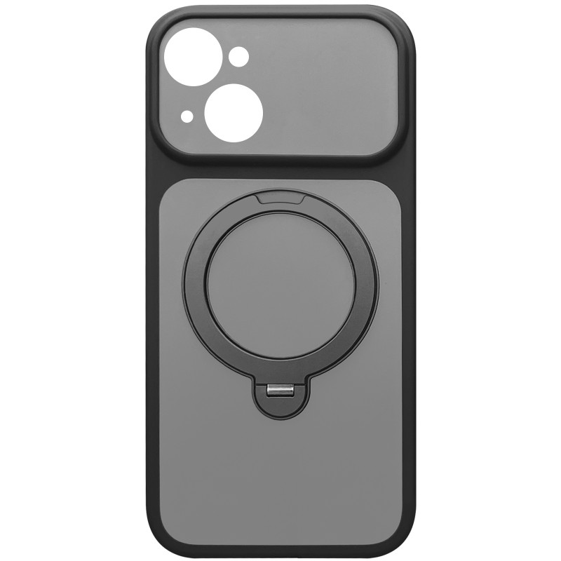 Чехол Ummi Full Camera with Magnetic Fit HQ Ring для Apple iPhone 13 (6.1") (Black)