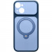 Чехол Ummi Full Camera with Magnetic Fit HQ Ring для Apple iPhone 13 (6.1") (Navy Blue)