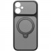 Чехол Ummi Full Camera with Magnetic Fit HQ Ring для Apple iPhone 16 (6.1") (Black)