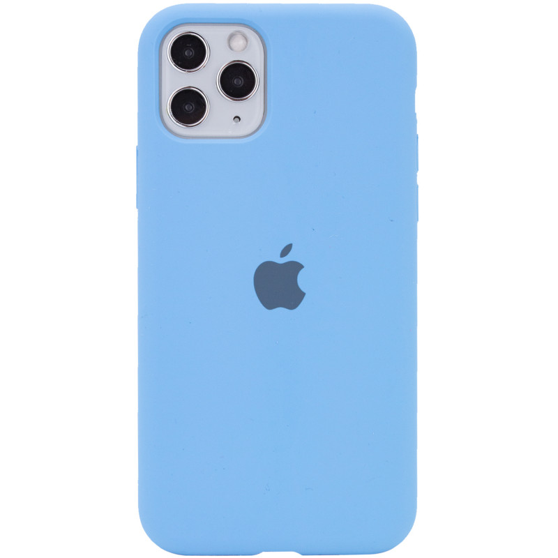 Чехол Silk Full Protective (AA) для Apple iPhone 11 Pro Max (6.5") (Голубой / Cornflower)