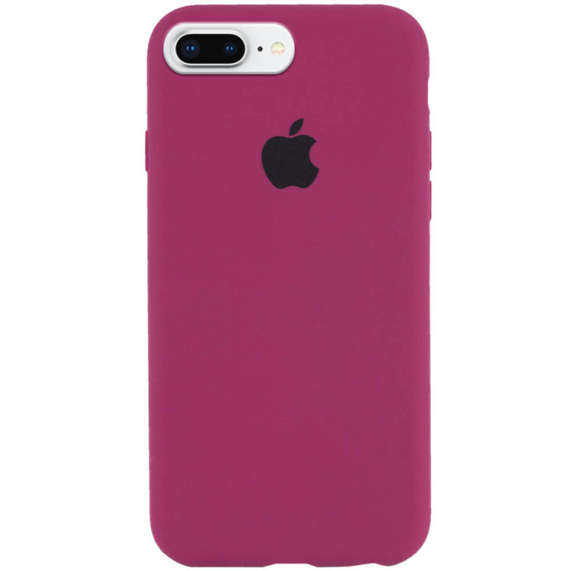 Чохол Silk Full Protective (AA) на Apple iPhone 7 plus / 8 plus (5.5") (Бордовий / Maroon)