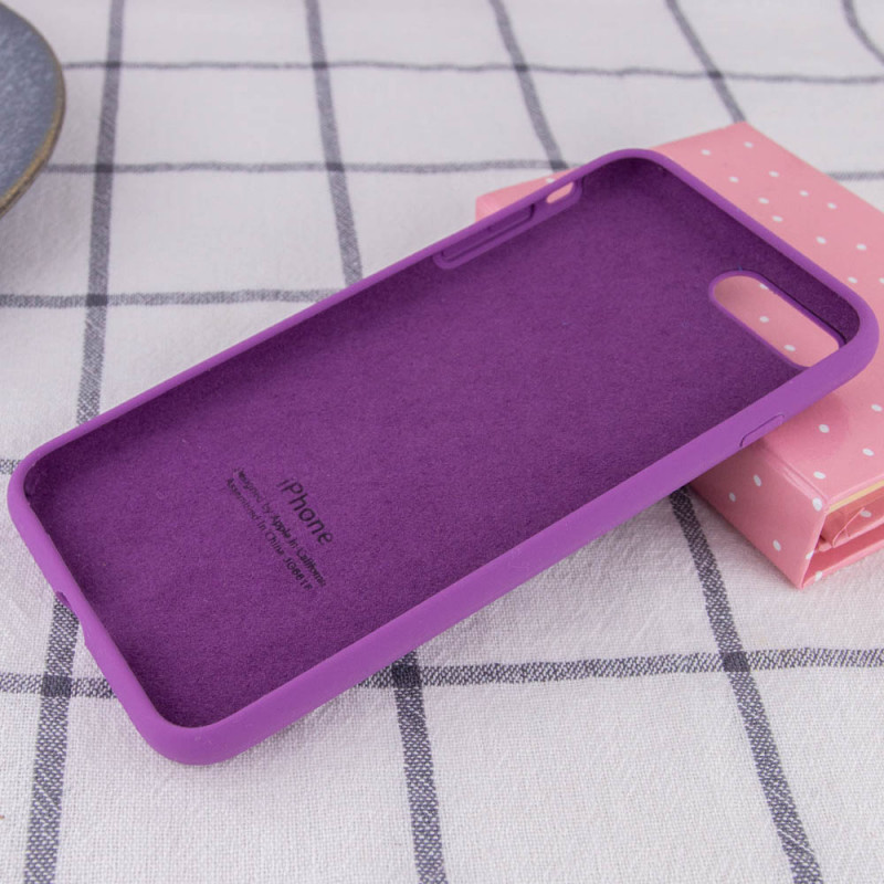 Фото Чохол Silk Full Protective (AA) на Apple iPhone 7 plus / 8 plus (5.5") (Фіолетовий / Grape) в маназині vchehle.ua