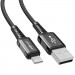 Фото Дата кабель Acefast C1-02 USB to Lightning 2.4A (1.2m) (Black) на vchehle.ua