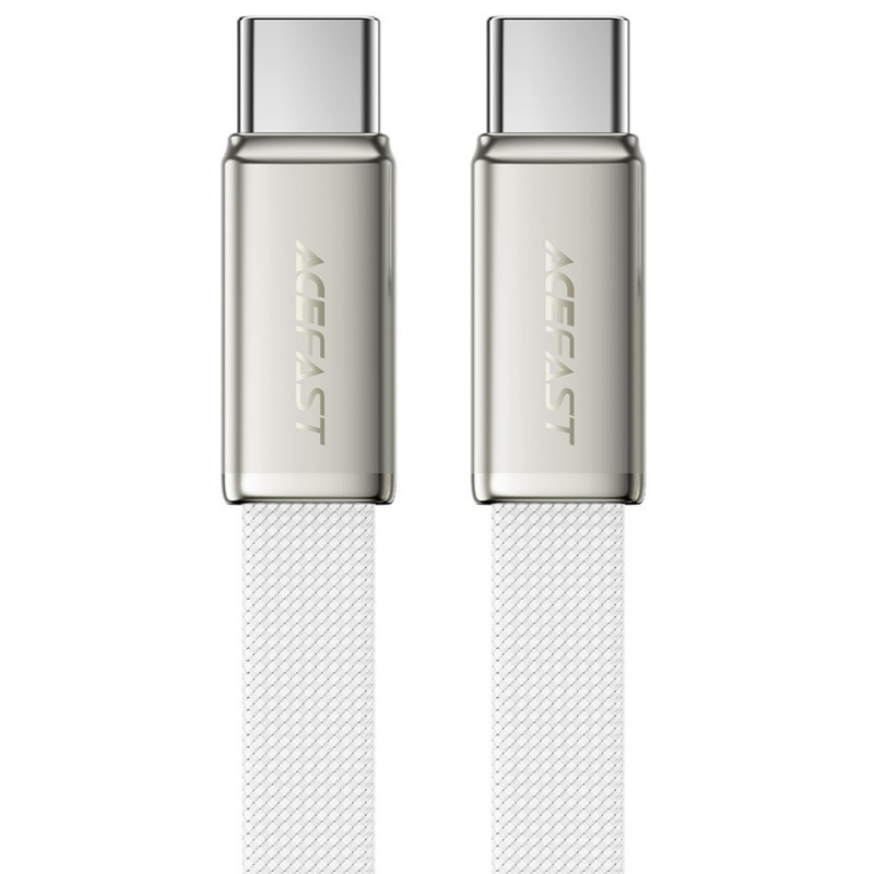 Фото Дата кабель Acefast C24-03 Type-C to Type-C 60W (1.2m) (White) на vchehle.ua
