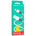 Дата кабель Borofone BX83 Famous USB to MicroUSB 2.4A (1m) (White) в магазині vchehle.ua