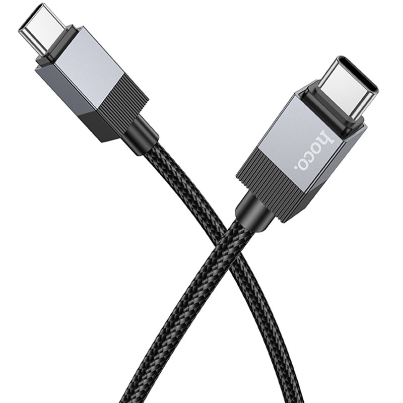 Купить Дата кабель Hoco X110 Honorific USB to Type-C 3A (1m) (Black) на vchehle.ua