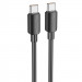 Дата кабель Hoco X96 Hyper Type-C to Type-C 60W (1m) (Black)