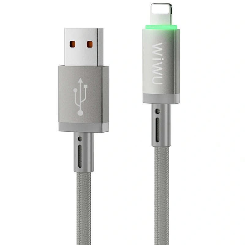 Дата кабель WIWU C081 Maglink USB to Lightning 12W (1m)