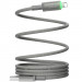 Фото Дата кабель WIWU C081 Maglink USB to Lightning 12W (1m) (Grey) на vchehle.ua