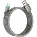 Фото Дата кабель WIWU C081 Maglink USB to Lightning 12W (1m) (Grey) в магазине vchehle.ua