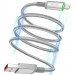 Дата кабель WIWU C081 Maglink USB to Lightning 12W (1m) (Grey) в магазине vchehle.ua