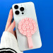 Фото Держатель-присоска для телефона Double Side Silicone with a Strap (Pink) в магазине vchehle.ua