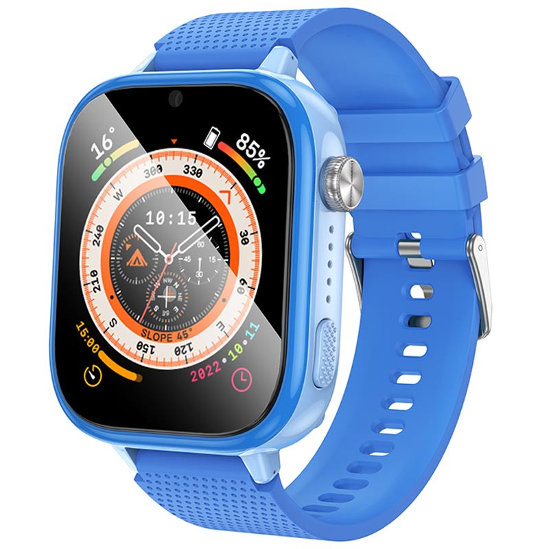 Детские cмарт-часы Hoco Y101 4G with call function (Blue)