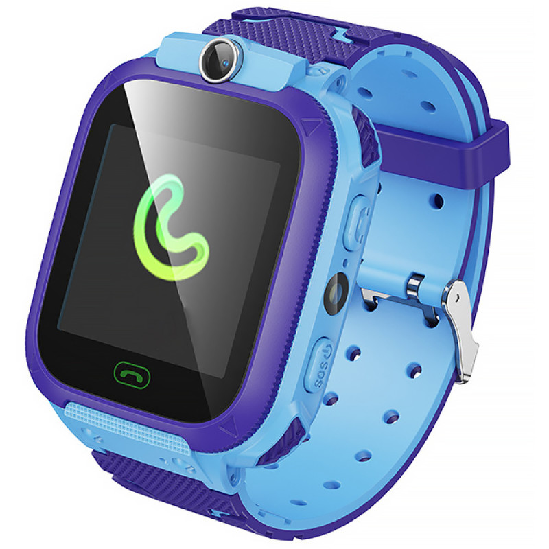 Дитячий cмарт-годинник Hoco Y105A with call function (Blue)