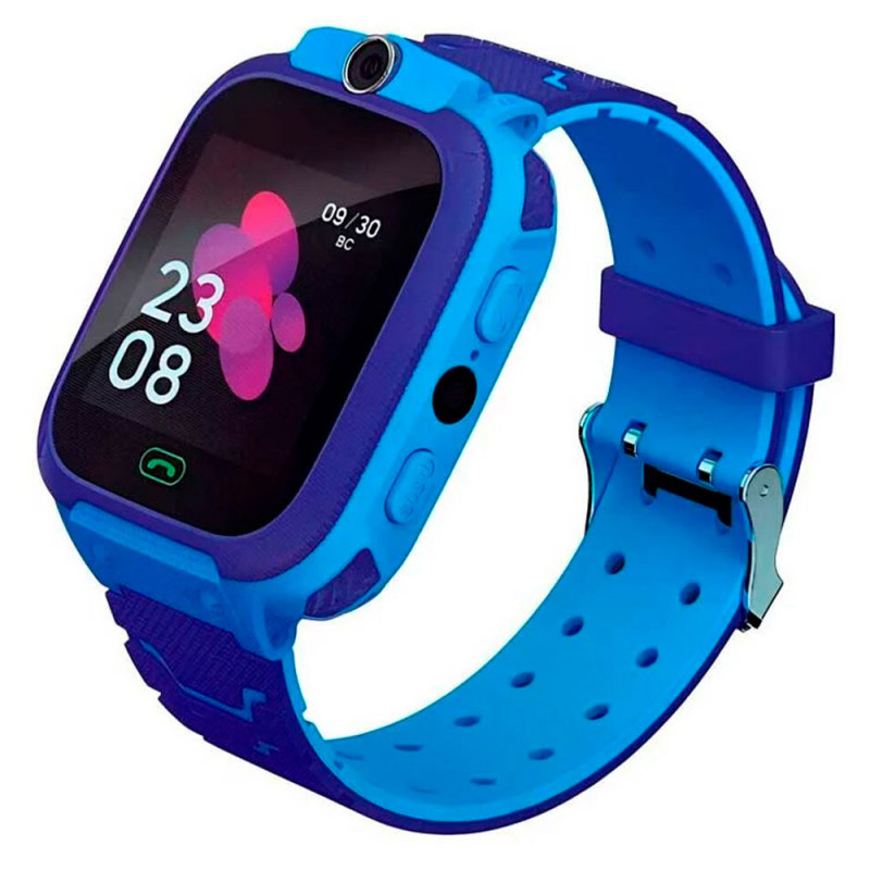 Фото Дитячий cмарт-годинник Hoco Y105A with call function (Blue) на vchehle.ua