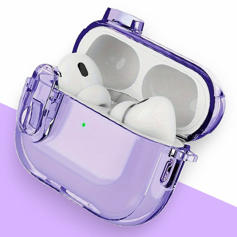 Футляр TPU Colorful для наушников Airpods Pro 2 / Pro (Purple) в магазине vchehle.ua