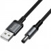 Фото Кабель питания для роутера/модема Hoco X129 Advantage USB-DC 5V (1m) (Black) в магазине vchehle.ua