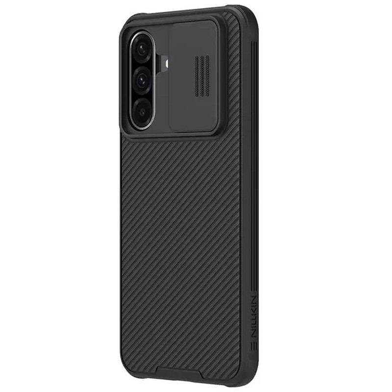 Карбоновая накладка Nillkin CamShield Pro для Samsung Galaxy A26 5G (Black)