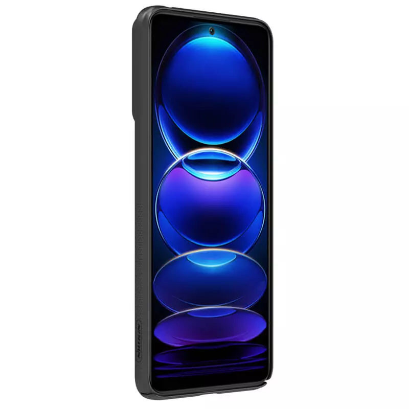 Карбонова накладка Nillkin Camshield (шторка на камеру) на Xiaomi Poco X5 5G / Redmi Note 12 5G (Чорний / Black) в магазині vchehle.ua