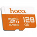 Карта памяти Hoco microSDXC Class 10 - 128GB (без адаптера) (Orange)