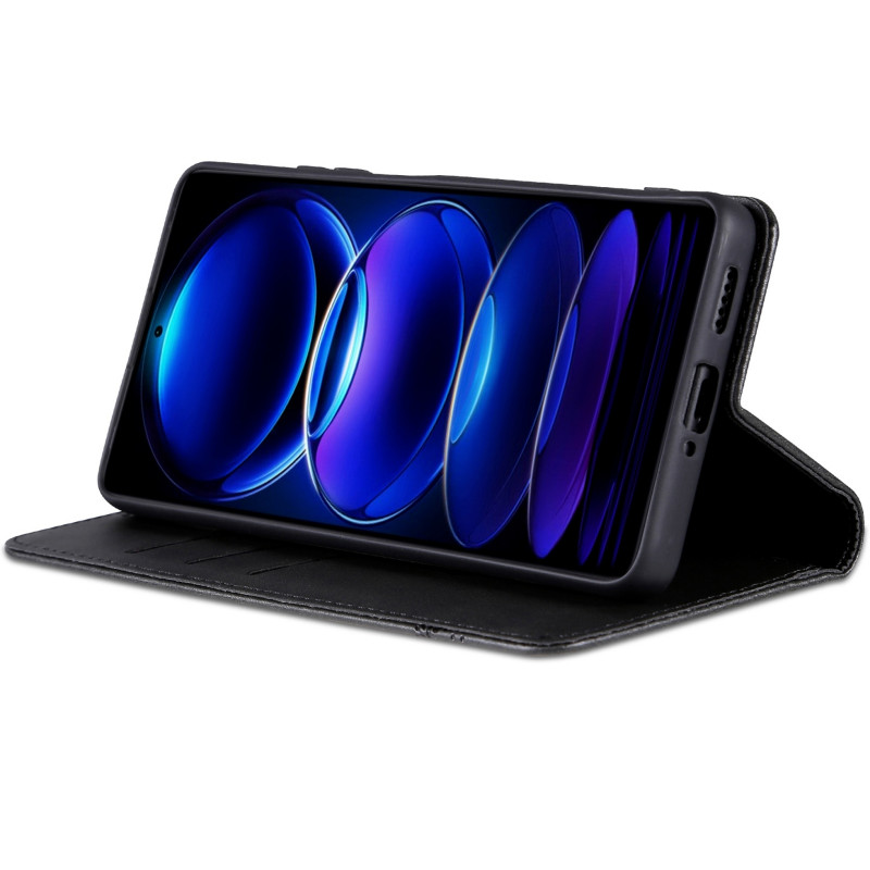 Шкіряний чохол-книжка AZNS Classic series на Samsung Galaxy A16 4G/5G (Black) в магазині vchehle.ua