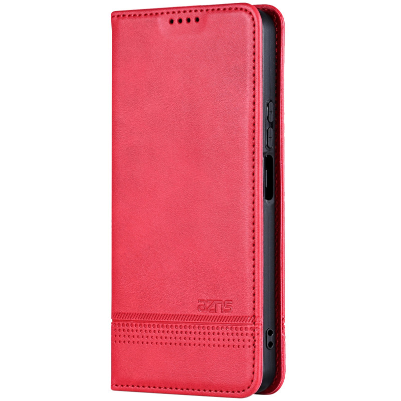 Шкіряний чохол-книжка AZNS Classic series на Samsung Galaxy A16 4G/5G (Red)