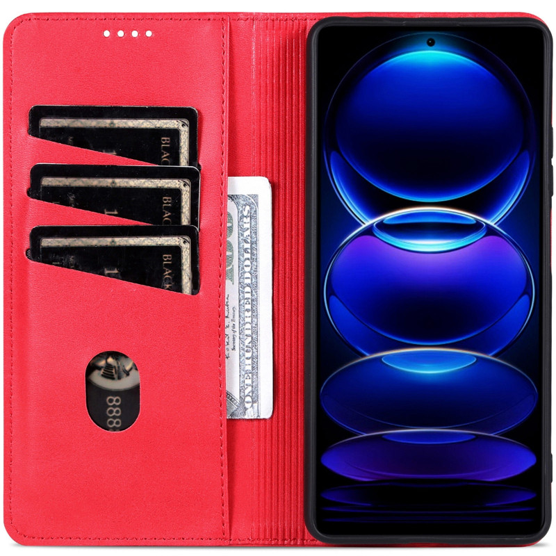Фото Шкіряний чохол-книжка AZNS Classic series на Samsung Galaxy A16 4G/5G (Red) в маназині vchehle.ua