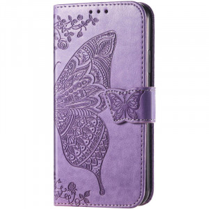 Кожаный чехол-книжка Butterfly Pattern для Samsung Galaxy A26 5G