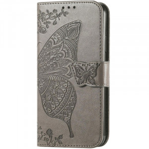 Кожаный чехол-книжка Butterfly Pattern для Samsung Galaxy A37 5G