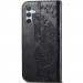 Фото Шкіряний чохол-книжка Butterfly Pattern на Samsung Galaxy A57 5G (Black) на vchehle.ua