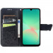 Фото Шкіряний чохол-книжка Butterfly Pattern на Samsung Galaxy A57 5G (Black) в маназині vchehle.ua
