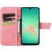 Фото Шкіряний чохол-книжка Butterfly Pattern на Samsung Galaxy A57 5G (Pink) в маназині vchehle.ua