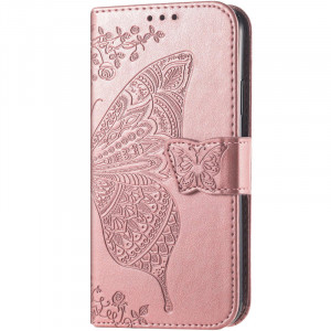 Кожаный чехол-книжка Butterfly Pattern для Samsung Galaxy A57 5G